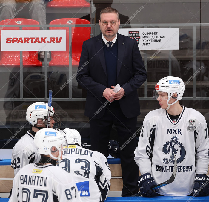 15.04.25. OLIMPBET Чемпионат МХЛ 2023/2024. МХК  "Спартак" (Москва) - МХК "Динамо" (Санкт-Петербург) 